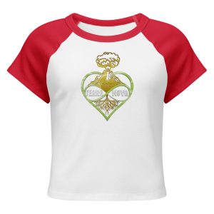 Women’s micro rib raglan baby tee